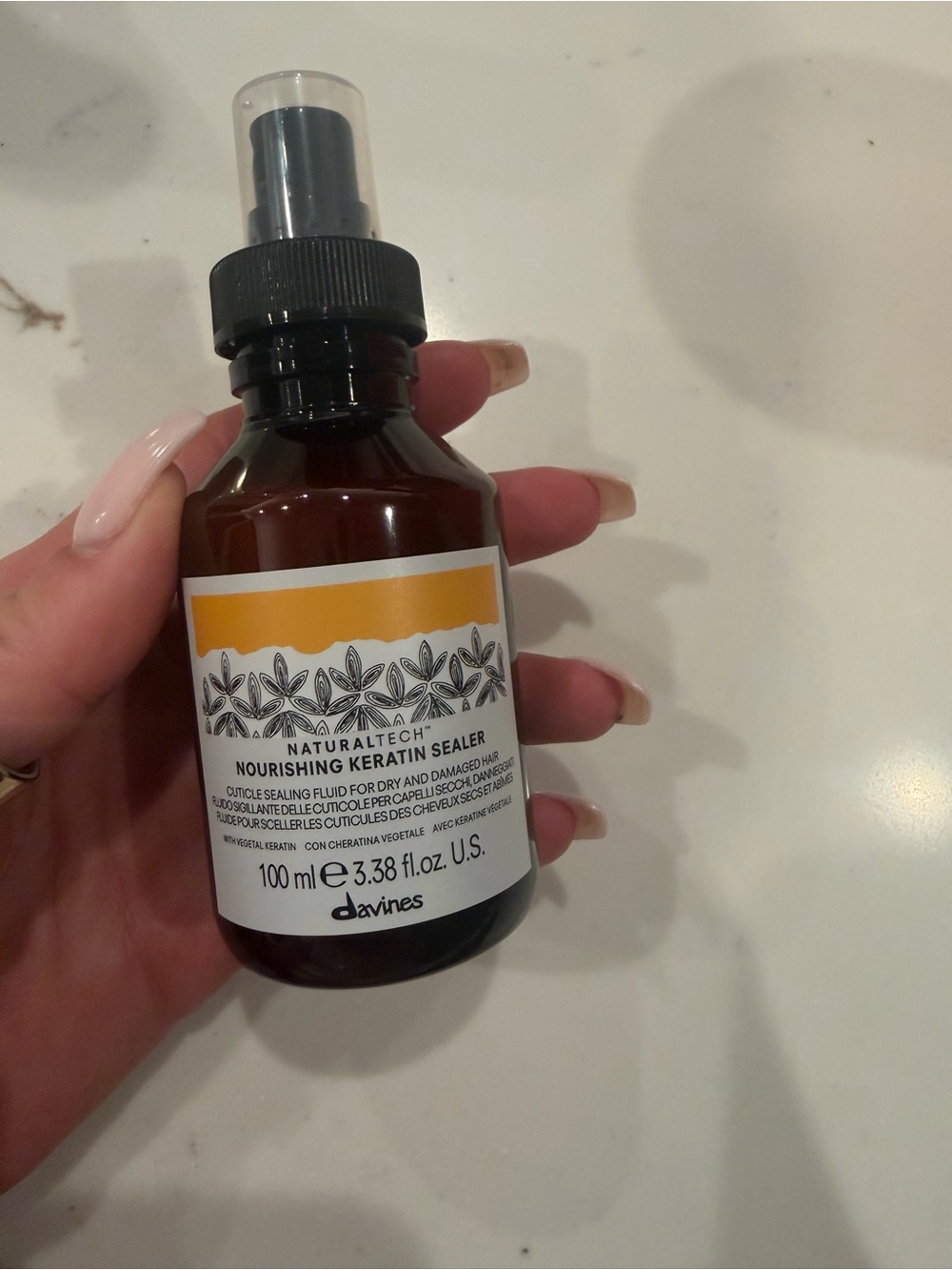 Davines Naturaltech Nourishing Keratin Sealer Spray
